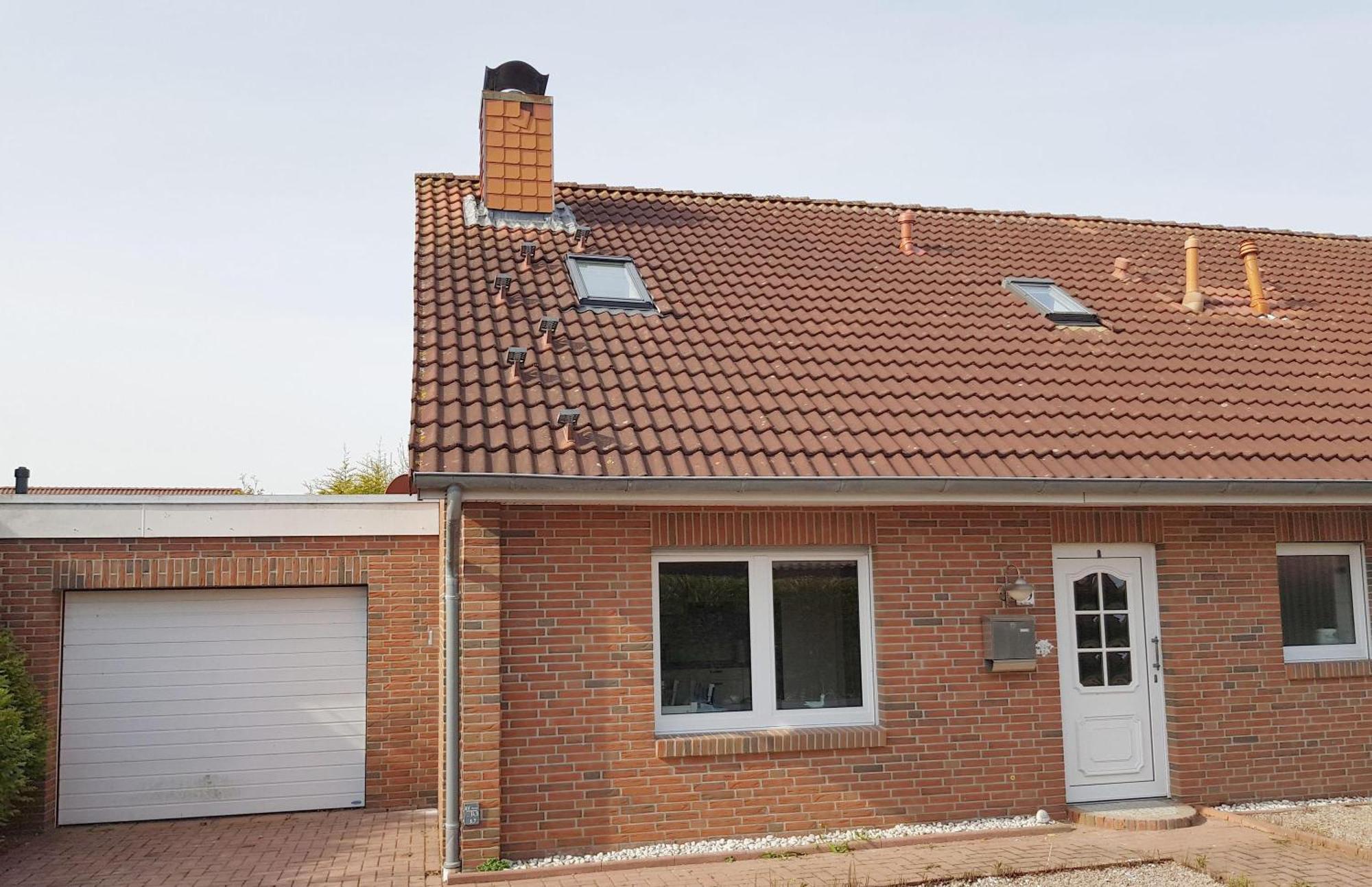 Ferienhaus Am Sielblick in Ditzum Exterior foto